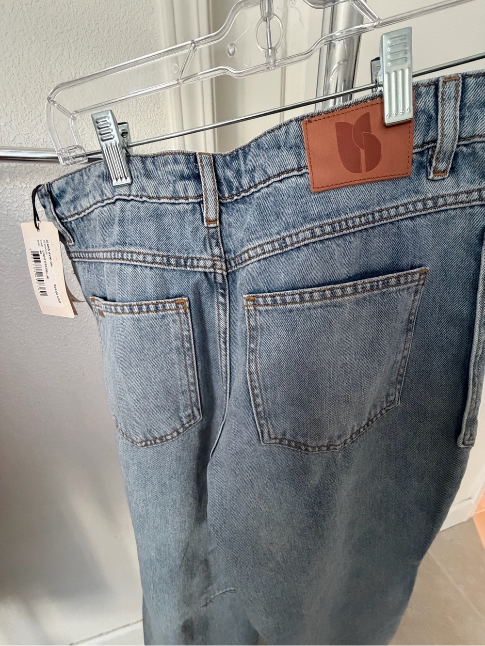 Ba&sh jeans Avalon size 40 IS women’s size 10 - Picture 6 of 10